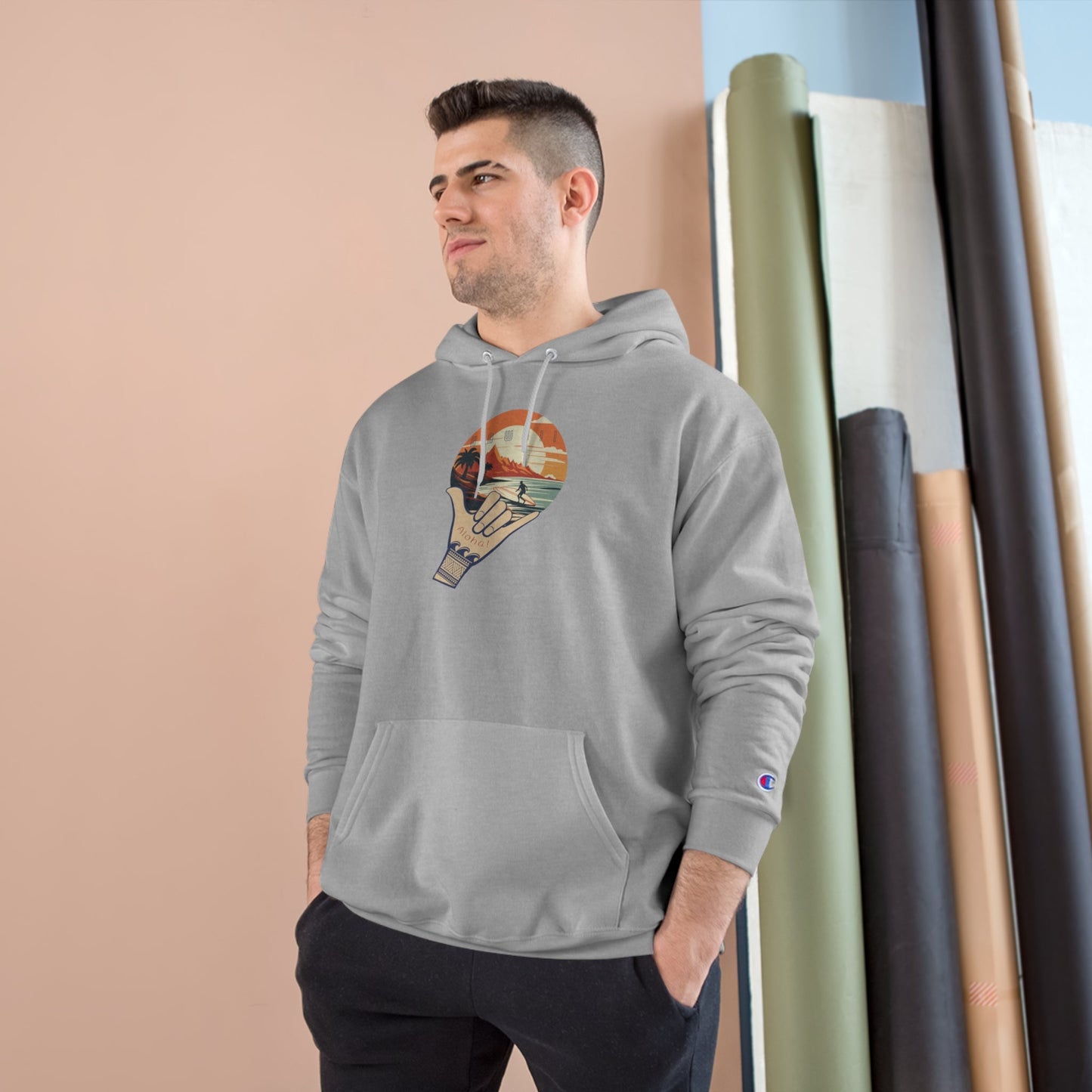 Hawaii "Champion" Hoodie - Canapino Designs