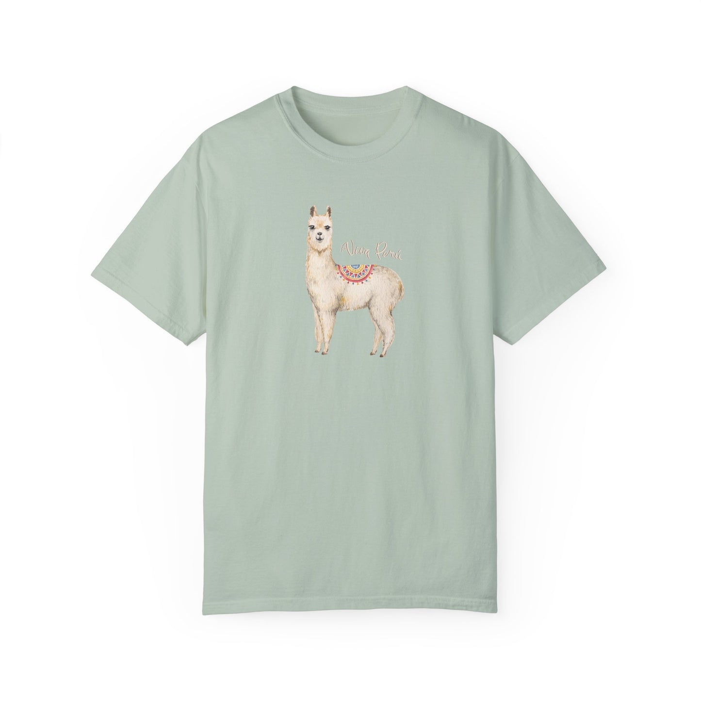 Llama Viva Peru! l Unisex Garment-Dyed T-shirt l 100% Cotton l Comfort Colors