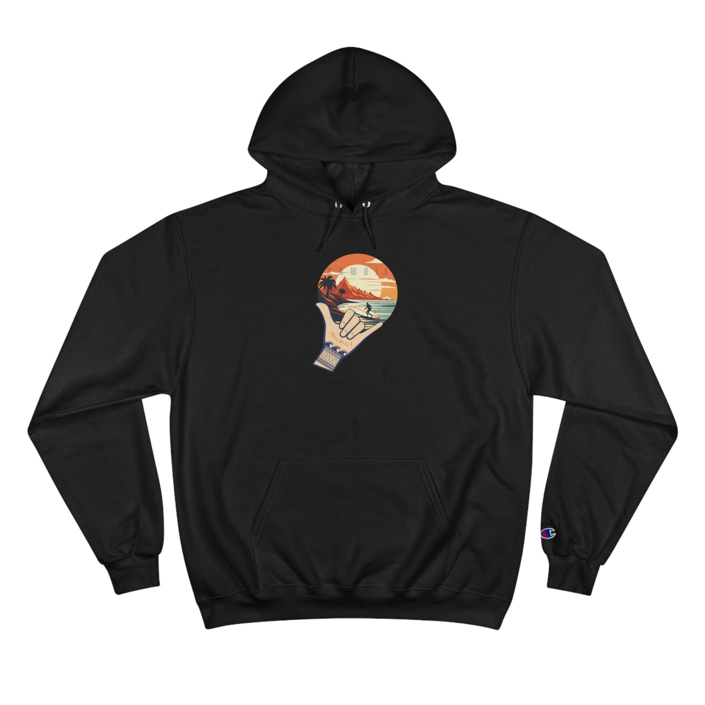 Hawaii "Champion" Hoodie - Canapino Designs
