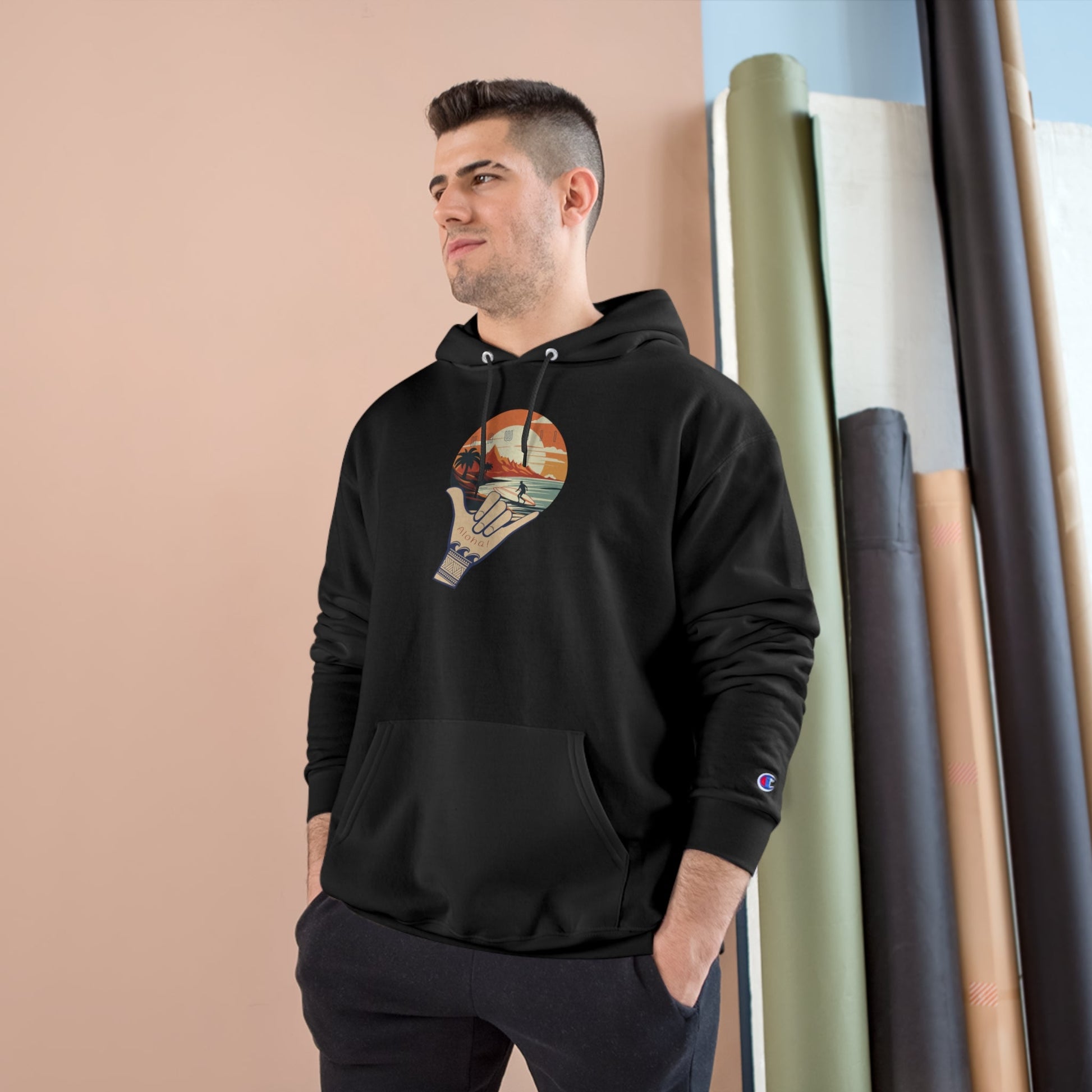 Hawaii "Champion" Hoodie - Canapino Designs